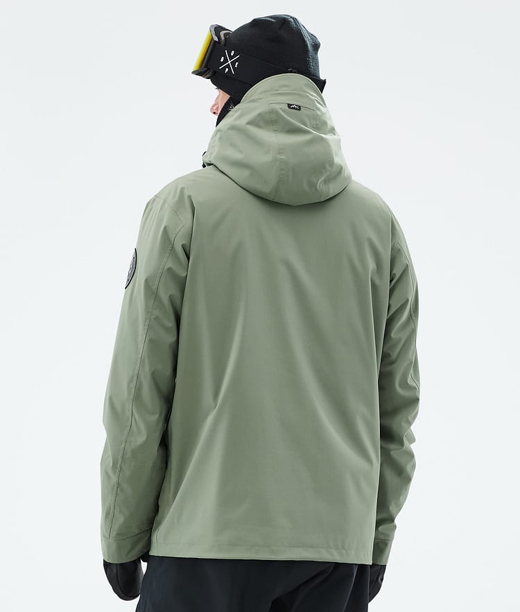 Dope Blizzard Full Zip Snowboardjacke Herren Moss Green, Bild 6 von 9