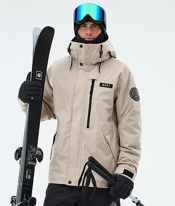 Dope Blizzard Full Zip Skijacke Sand