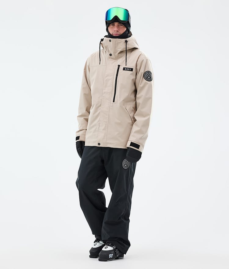 Dope Blizzard Full Zip Skijacke Herren Sand, Bild 2 von 9