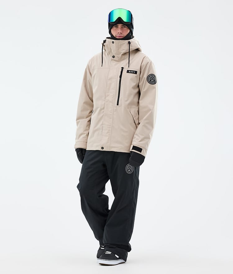 Dope Blizzard Full Zip Snowboardjacke Herren Sand, Bild 2 von 9