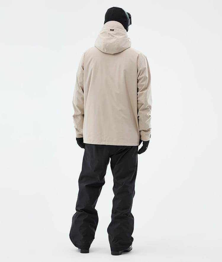 Dope Blizzard Full Zip Skijacke Herren Sand, Image 3 of 9