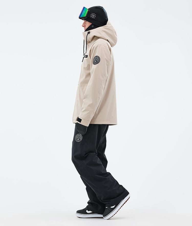 Dope Blizzard Full Zip Snowboardjacke Herren Sand, Bild 3 von 9