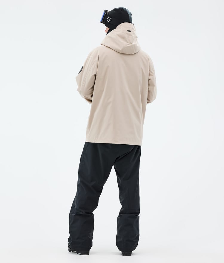 Dope Blizzard Full Zip Skijacke Herren Sand, Bild 4 von 9