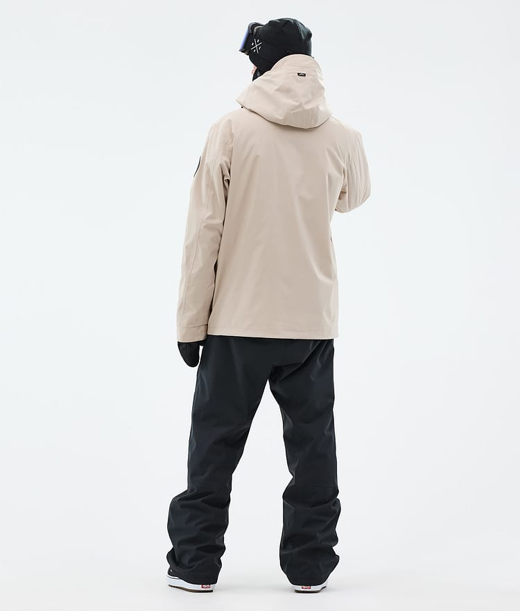Dope Blizzard Full Zip Snowboardjacke Herren Sand, Bild 4 von 9