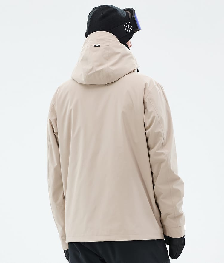 Dope Blizzard Full Zip Skijacke Herren Sand, Bild 6 von 9
