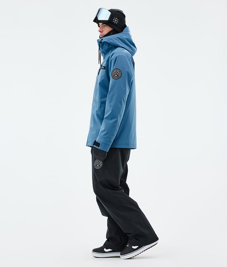 Dope Blizzard Full Zip Snowboardjacke Herren Blue Steel, Bild 3 von 9