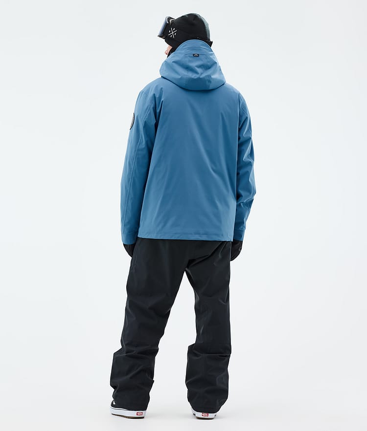 Dope Blizzard Full Zip Snowboardjacke Herren Blue Steel, Bild 4 von 9