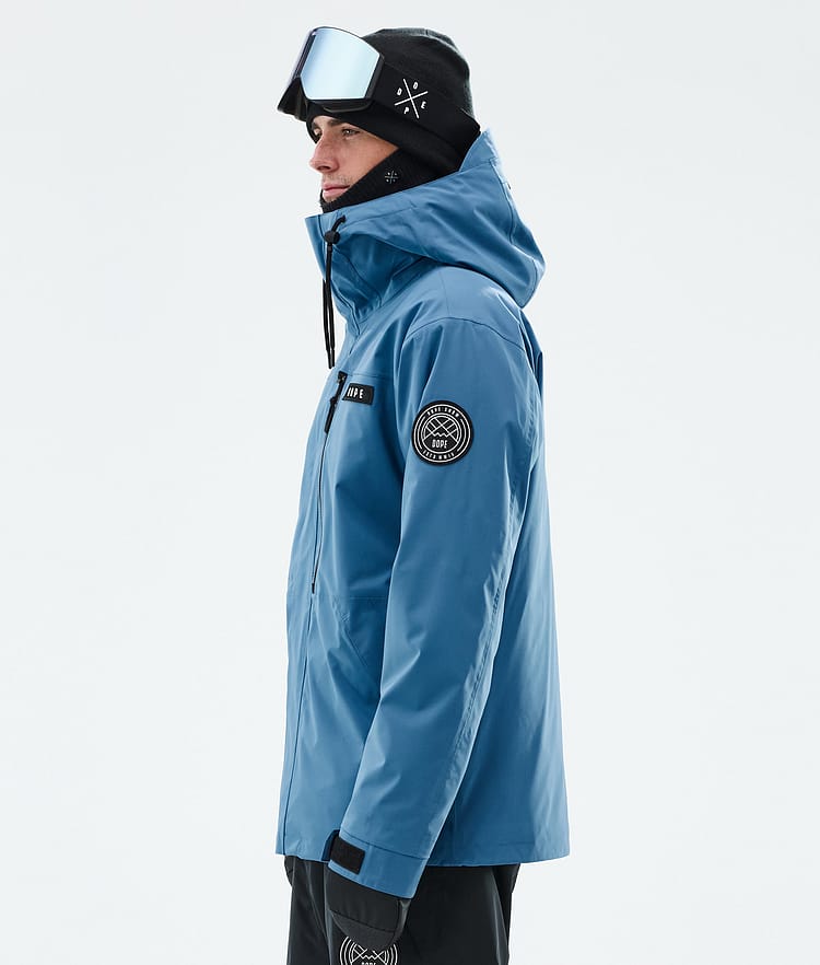 Dope Blizzard Full Zip Snowboardjacke Herren Blue Steel, Bild 5 von 9
