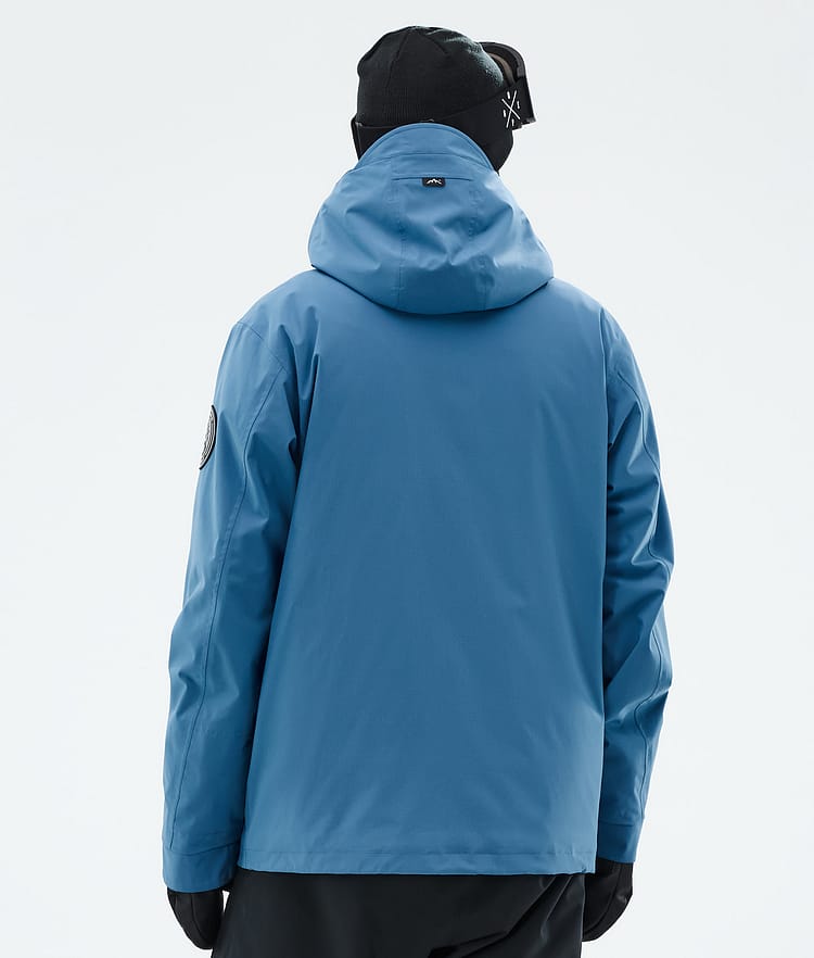 Dope Blizzard Full Zip Snowboardjacke Herren Blue Steel, Bild 6 von 9