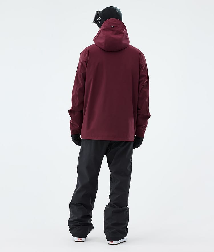Dope Blizzard Full Zip Snowboardjacke Herren Burgundy, Image 3 of 9