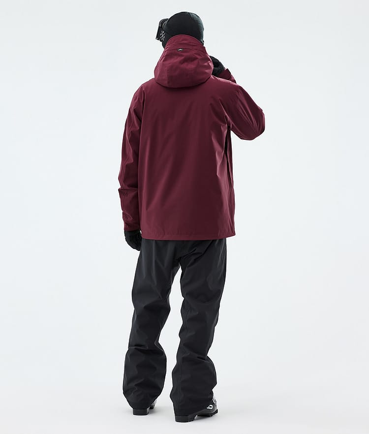 Dope Blizzard Full Zip Skijacke Herren Burgundy, Image 3 of 9