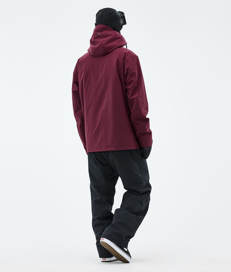 Dope Blizzard Full Zip Snowboardjacke Herren Burgundy, Bild 5 von 10