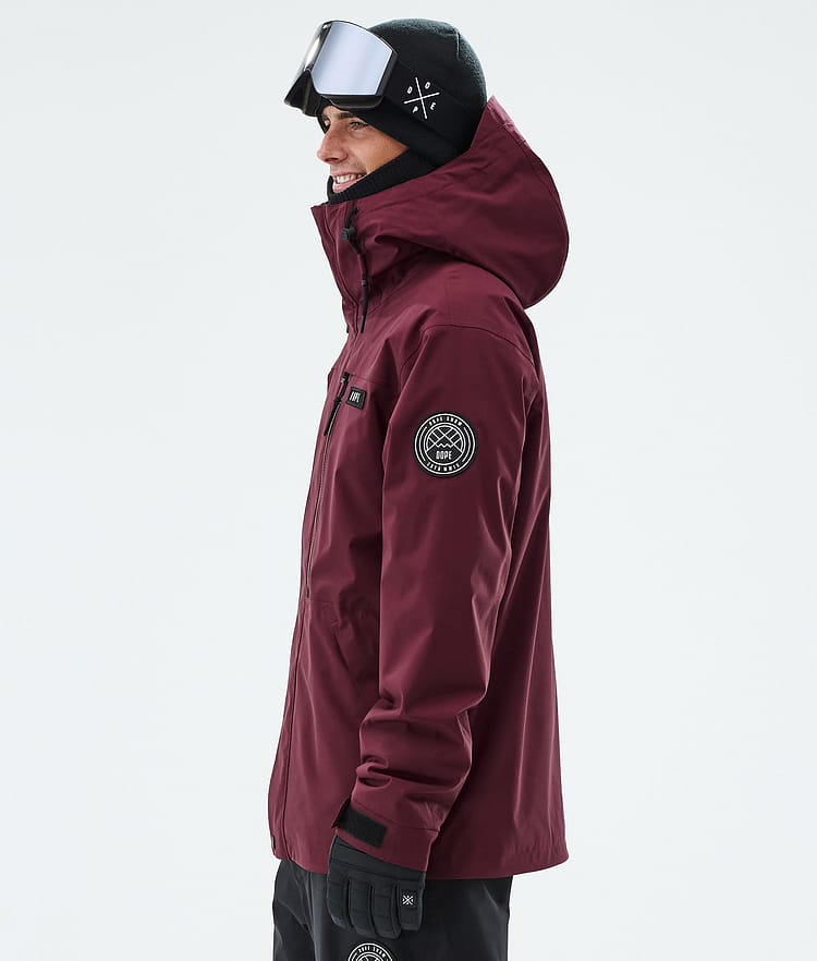Dope Blizzard Full Zip Snowboardjacke Herren Burgundy, Image 5 of 9