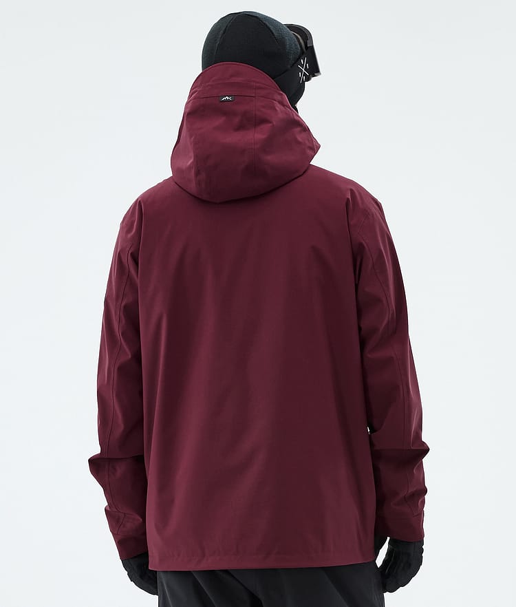 Dope Blizzard Full Zip Skijacke Herren Burgundy, Image 6 of 9