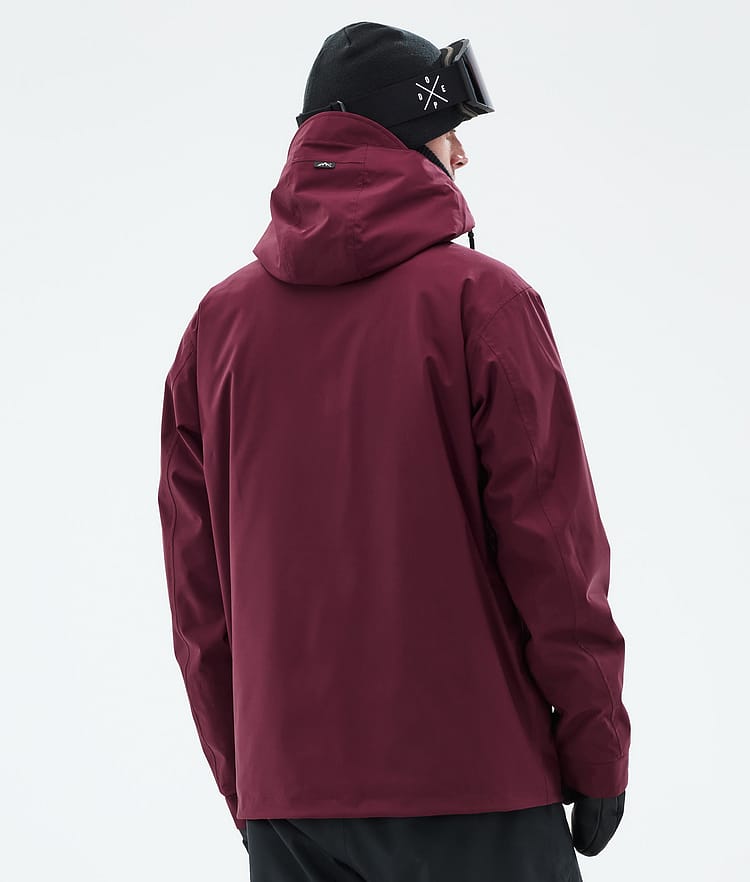 Dope Blizzard Full Zip Snowboardjacke Herren Burgundy, Bild 7 von 10
