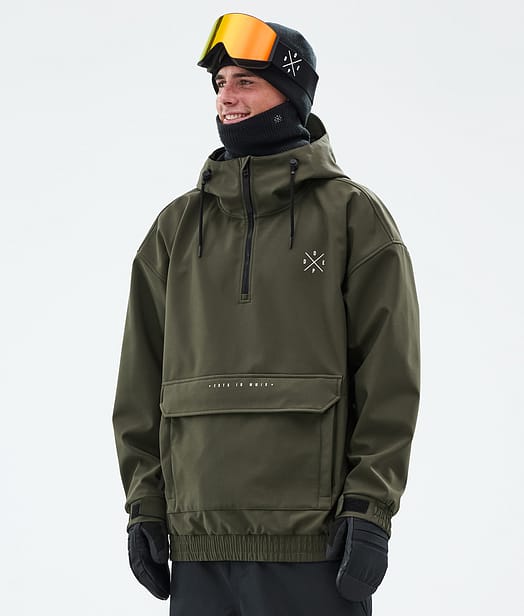 Dope Cyclone Snowboardjacke Herren Olive Green