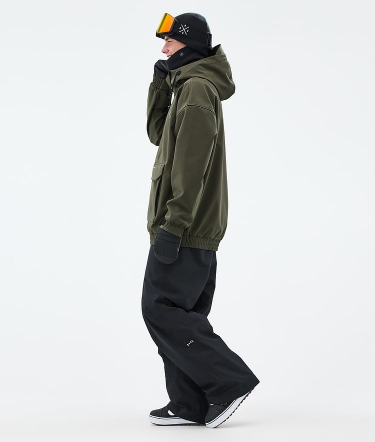 Dope Cyclone Snowboardjacke Herren Olive Green, Bild 3 von 8