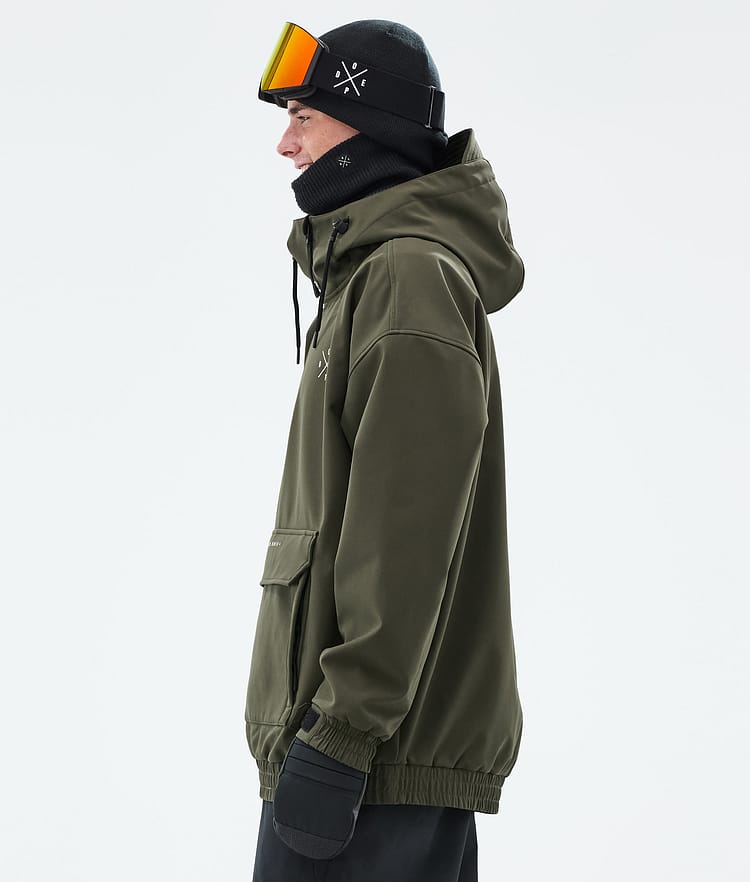 Dope Cyclone Snowboardjacke Herren Olive Green, Bild 5 von 8
