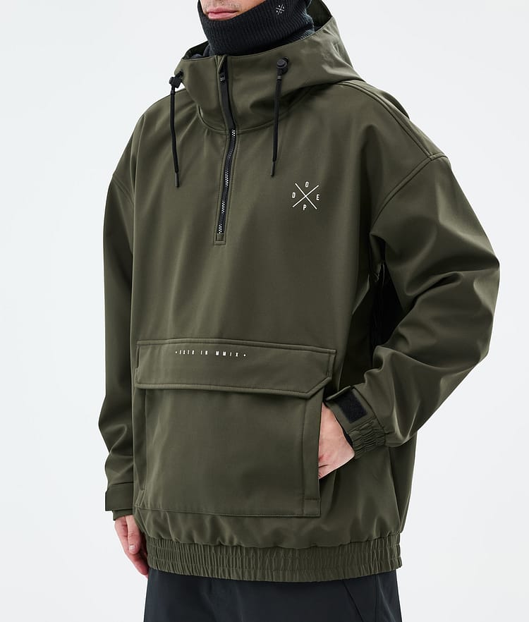 Dope Cyclone Skijacke Herren Olive Green, Bild 7 von 8
