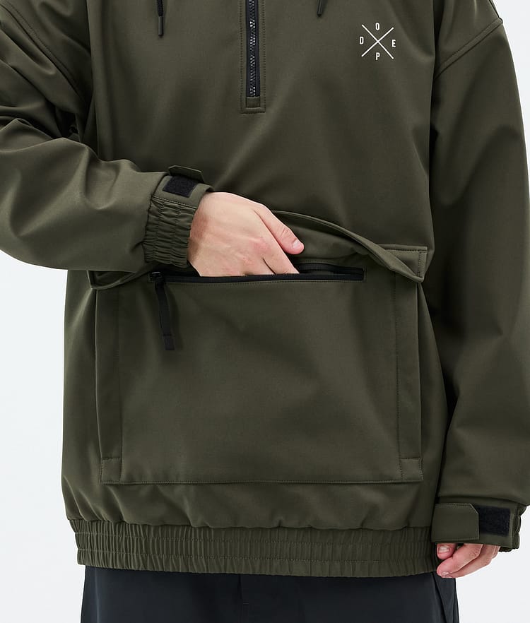 Dope Cyclone Snowboardjacke Herren Olive Green, Bild 8 von 8