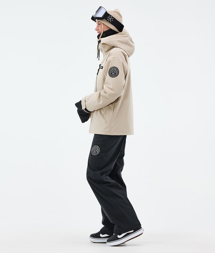 Dope Blizzard W Full Zip Snowboardjacke Damen Sand, Bild 3 von 9