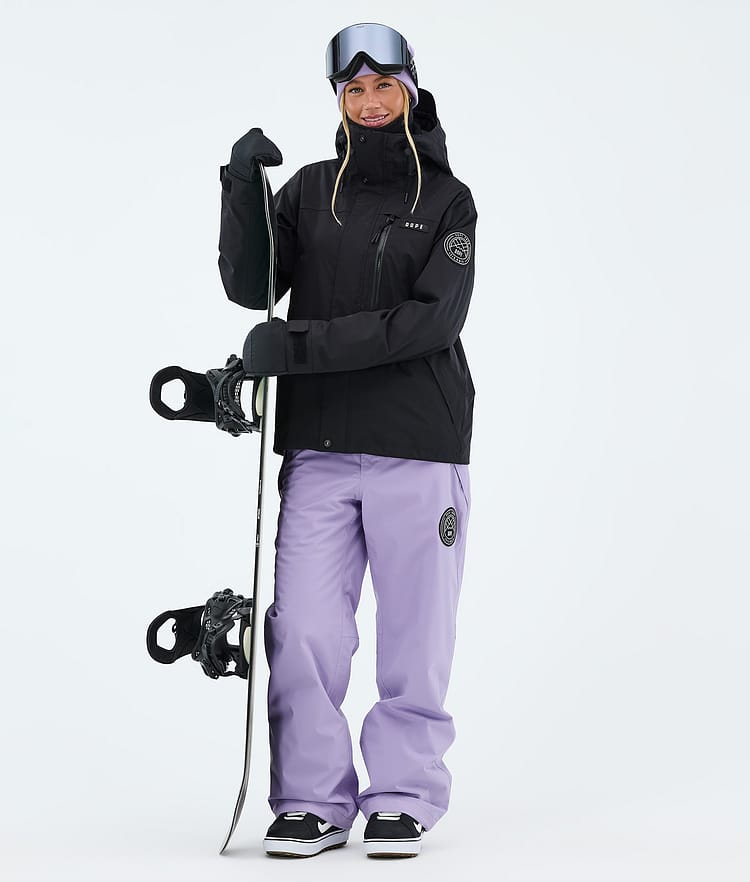 Dope Blizzard W Full Zip Snowboardjacke Damen Black, Image 2 of 9