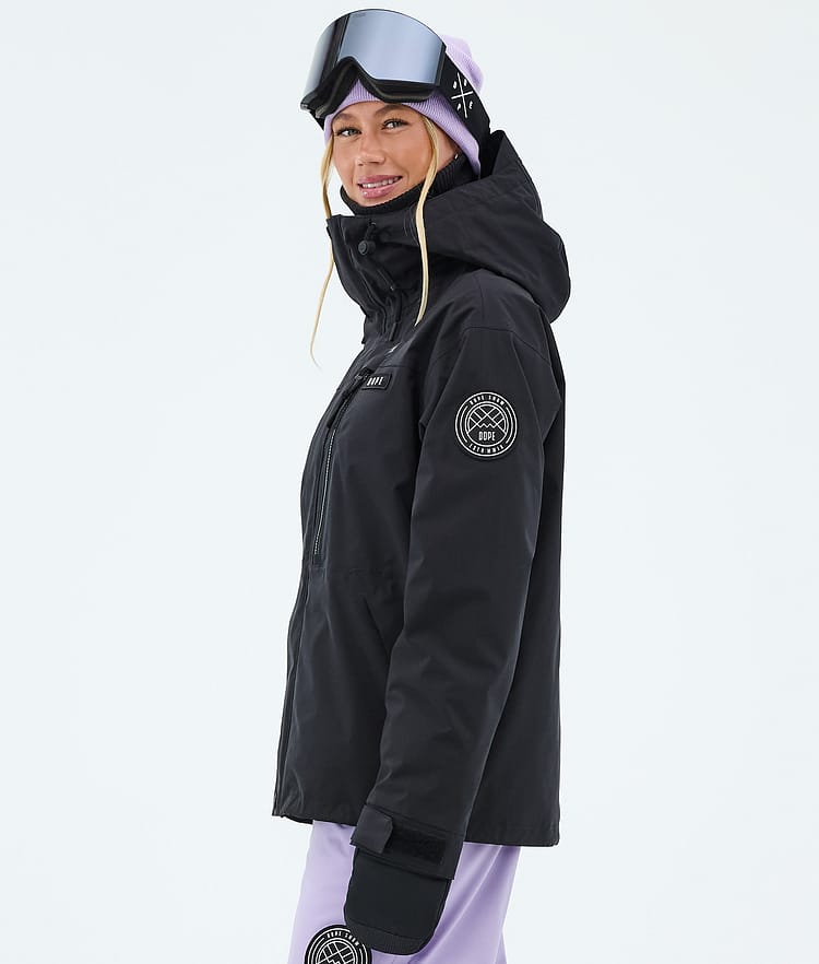 Dope Blizzard W Full Zip Snowboardjacke Damen Black, Image 5 of 9
