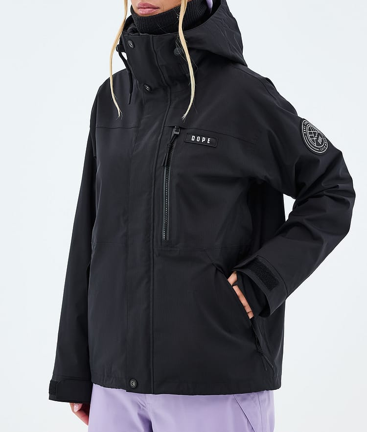 Dope Blizzard W Full Zip Snowboardjacke Damen Black, Image 7 of 9