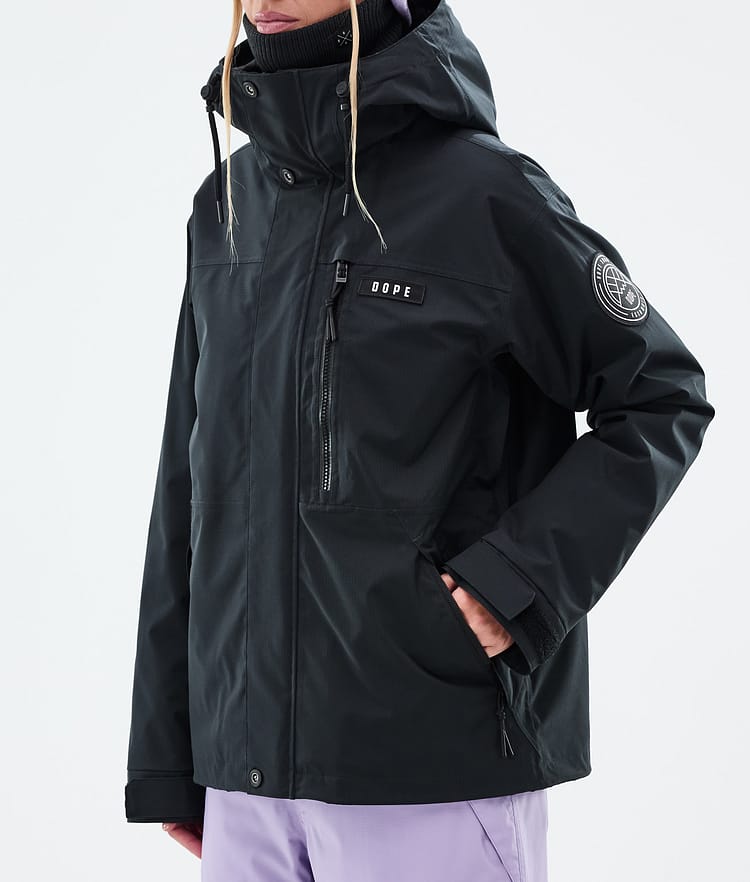 Dope Blizzard W Full Zip Snowboardjacke Damen Black, Bild 7 von 9