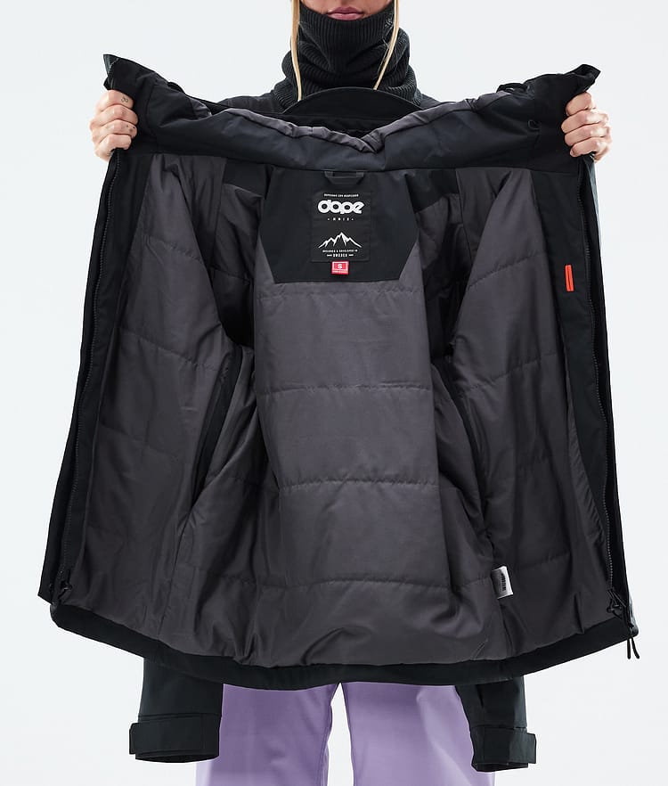 Dope Blizzard W Full Zip Skijacke Damen Black, Bild 9 von 9