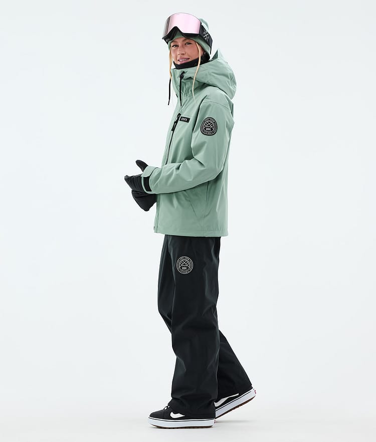 Dope Blizzard W Full Zip Snowboardjacke Damen Faded Green, Bild 3 von 9