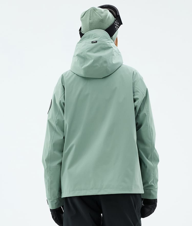 Dope Blizzard W Full Zip Skijacke Damen Faded Green, Bild 6 von 9