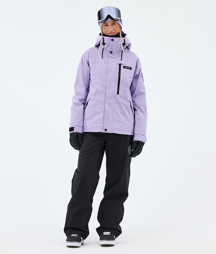 Dope Blizzard W Full Zip Snowboardjacke Damen Faded Violet, Image 2 of 9