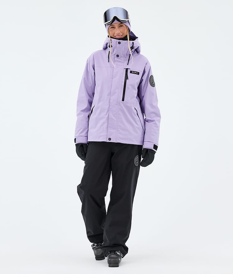 Dope Blizzard W Full Zip Skijacke Damen Faded Violet, Image 2 of 9