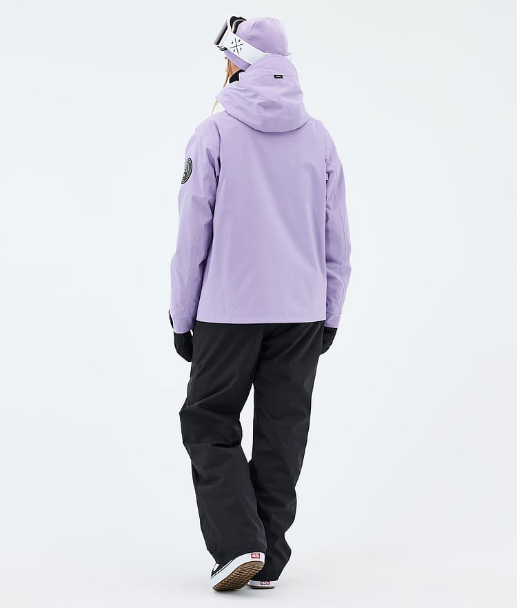 Dope Blizzard W Full Zip Snowboardjacke Damen Faded Violet, Image 3 of 9