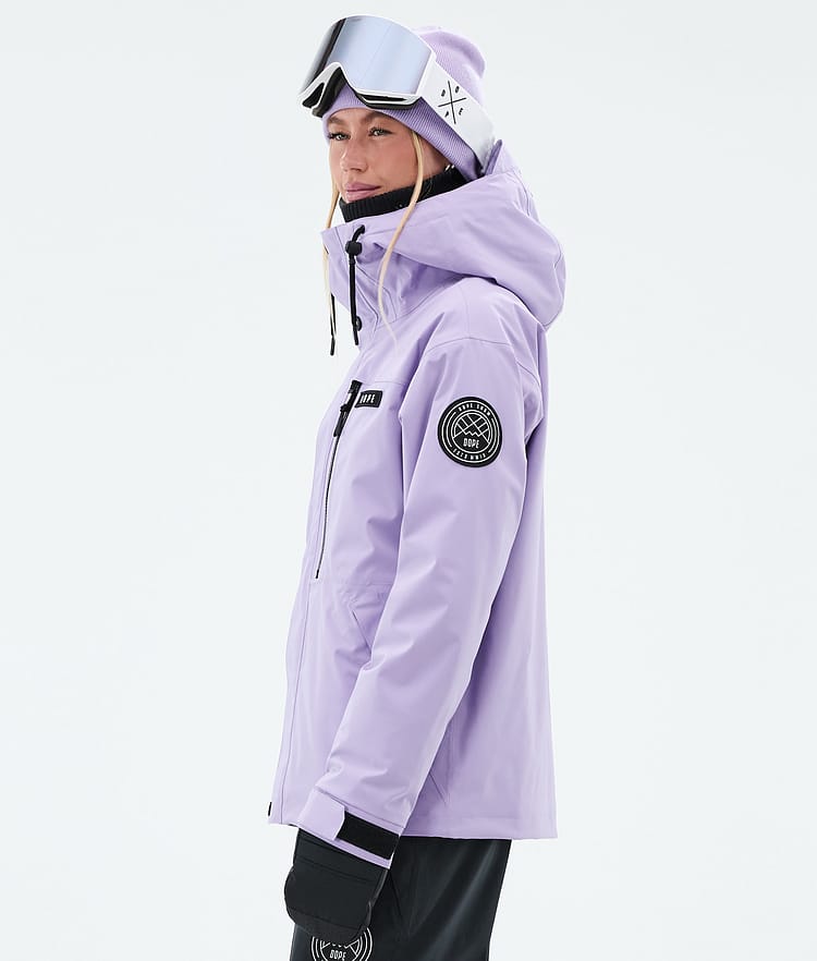Dope Blizzard W Full Zip Snowboardjacke Damen Faded Violet, Bild 5 von 9