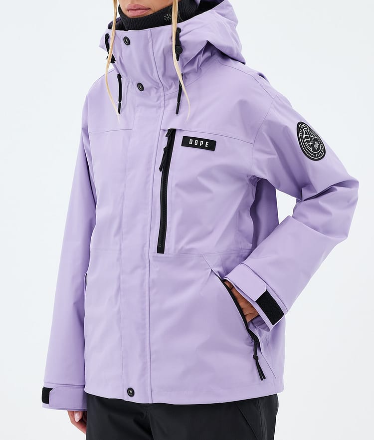 Dope Blizzard W Full Zip Snowboardjacke Damen Faded Violet, Image 7 of 9