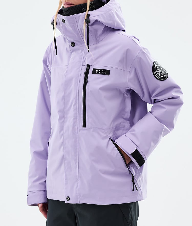 Dope Blizzard W Full Zip Snowboardjacke Damen Faded Violet, Bild 7 von 9