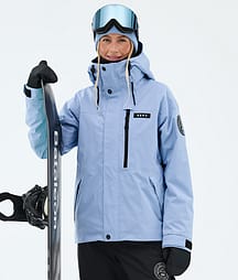 Dope Blizzard W Full Zip Snowboardjacke Damen Light Blue