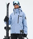 Dope Blizzard W Full Zip Skijacke Damen Light Blue