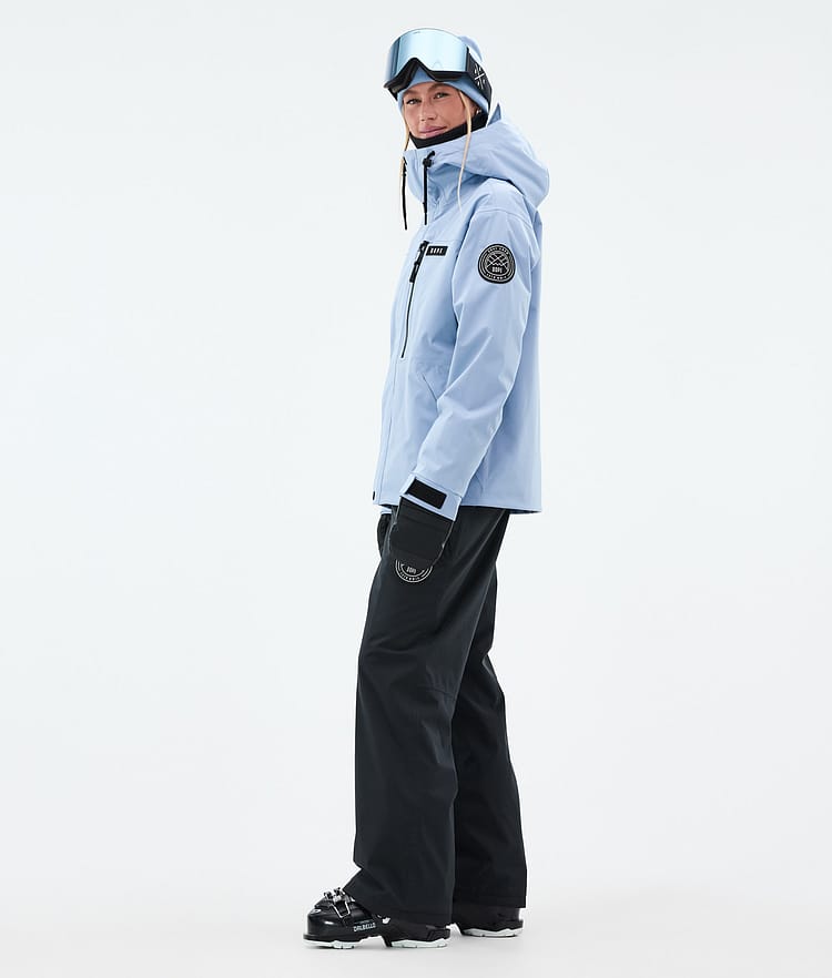 Dope Blizzard W Full Zip Skijacke Damen Light Blue, Bild 3 von 9