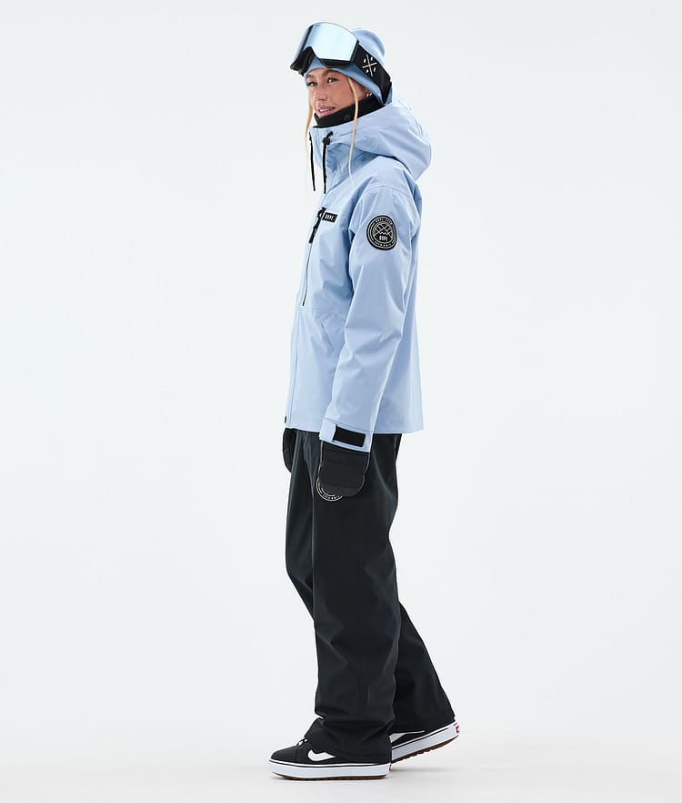 Dope Blizzard W Full Zip Snowboardjacke Damen Light Blue, Bild 3 von 9