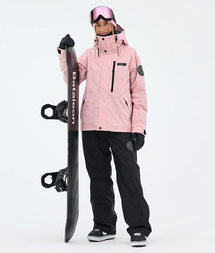 Dope Blizzard W Full Zip Snowboardjacke Damen Soft Pink, Image 2 of 9