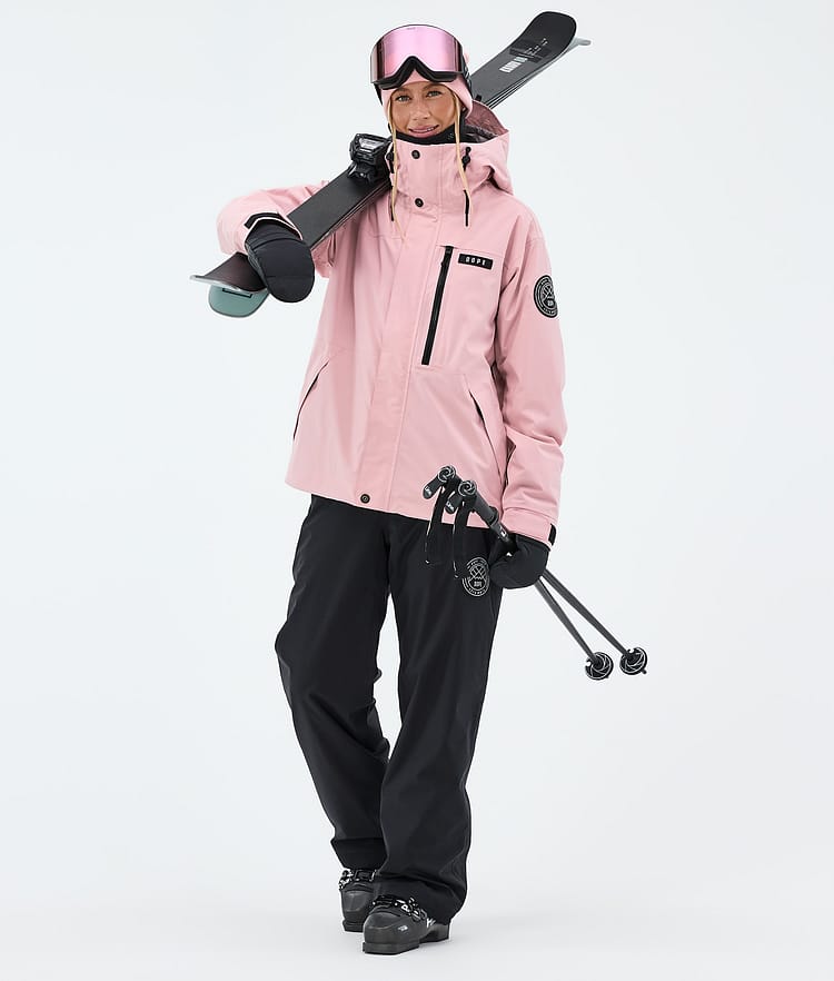 Dope Blizzard W Full Zip Skijacke Damen Soft Pink, Image 2 of 9