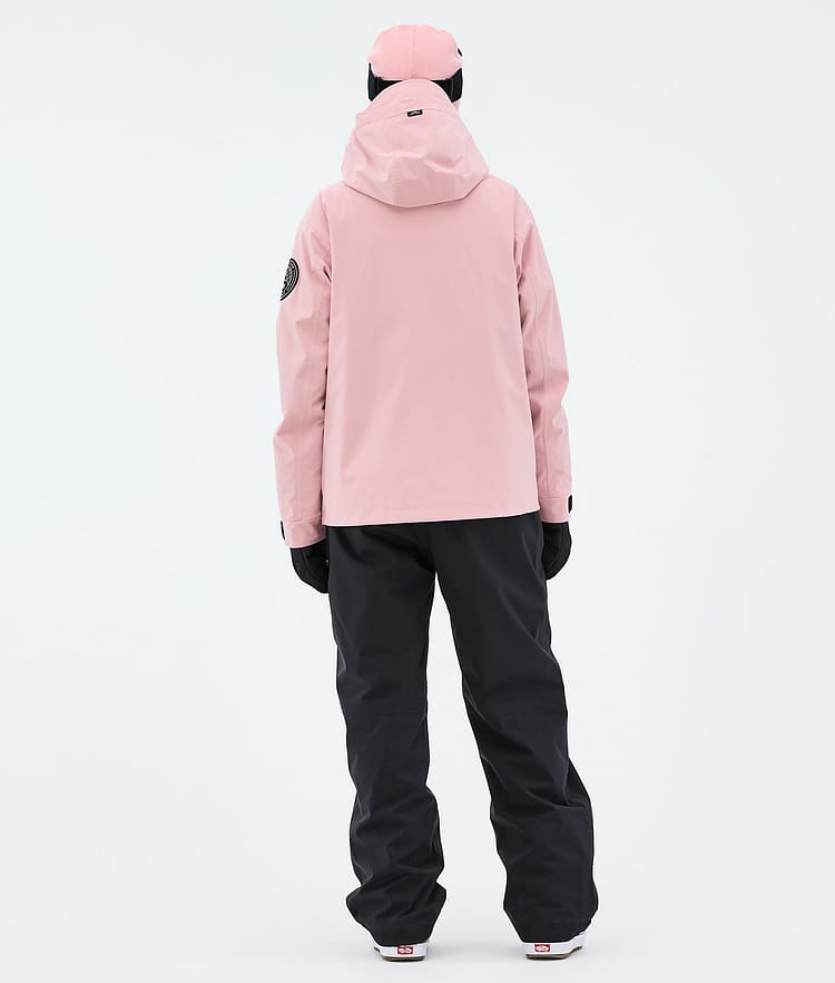 Dope Blizzard W Full Zip Snowboardjacke Damen Soft Pink, Image 3 of 9