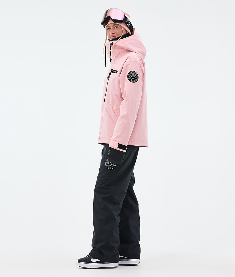 Dope Blizzard W Full Zip Snowboardjacke Damen Soft Pink, Bild 3 von 9