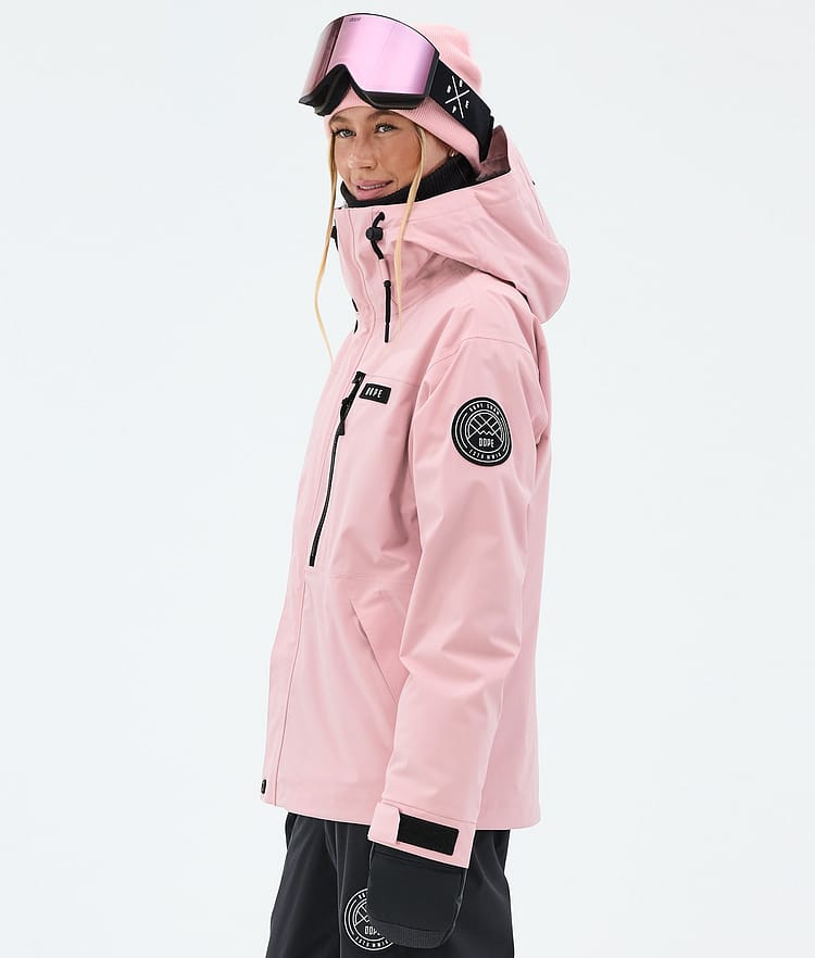 Dope Blizzard W Full Zip Skijacke Damen Soft Pink, Image 5 of 9
