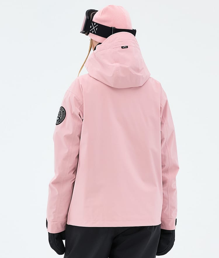 Dope Blizzard W Full Zip Snowboardjacke Damen Soft Pink, Image 6 of 9
