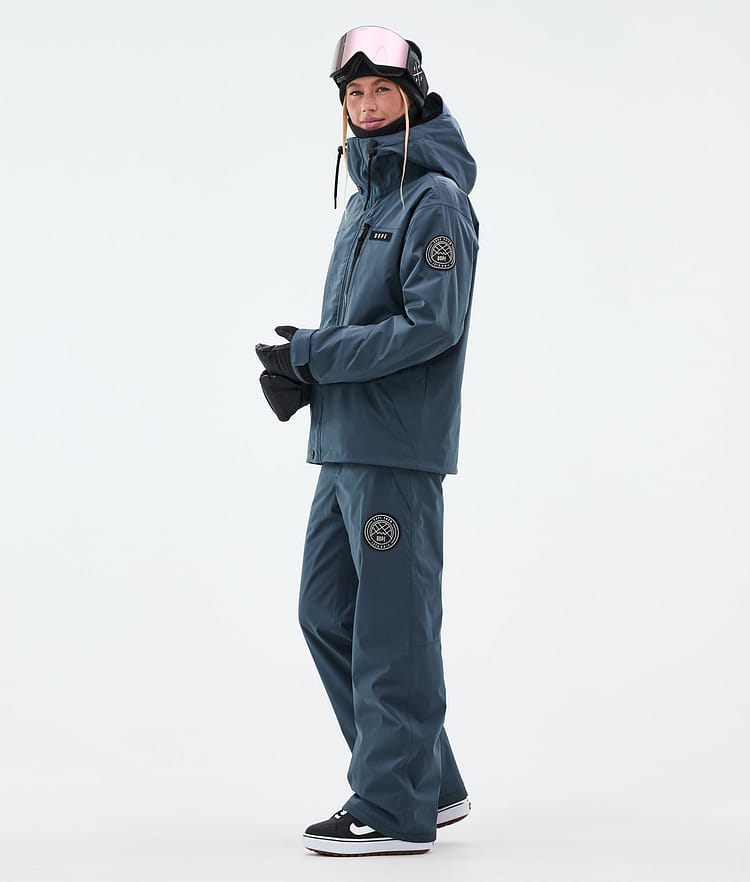 Dope Blizzard W Full Zip Snowboardjacke Damen Metal Blue, Bild 3 von 9