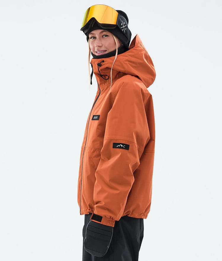 Dope Spartan W Skijacke Damen Burned Orange, Bild 5 von 8